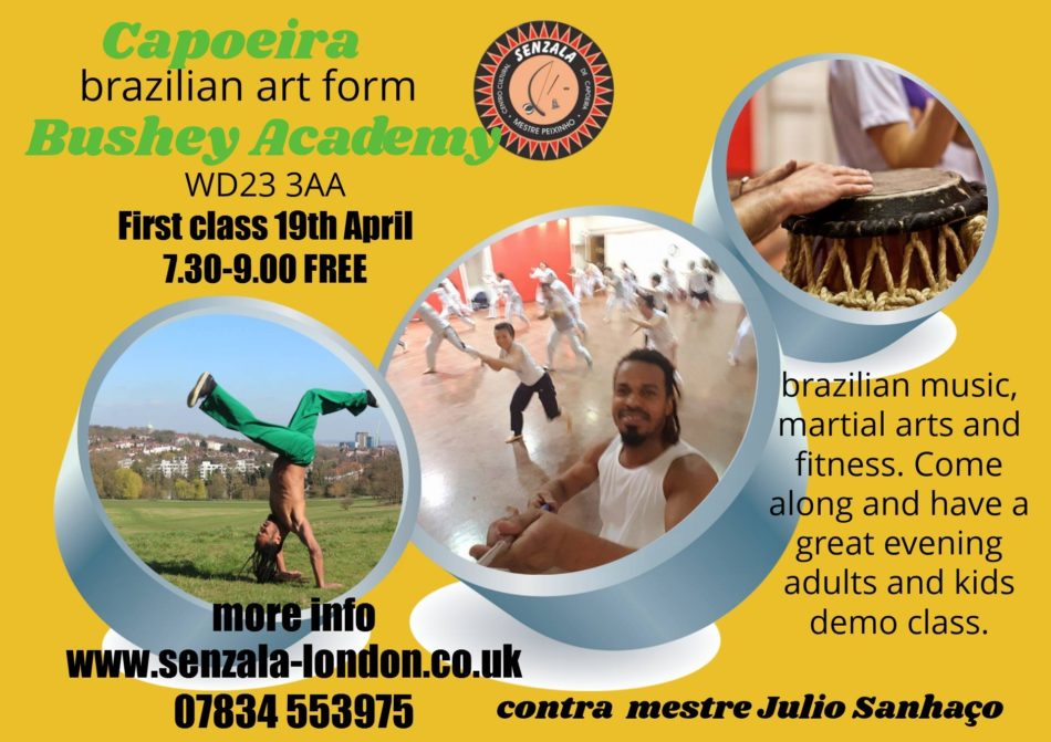 New Capoeira Classes in Bushey