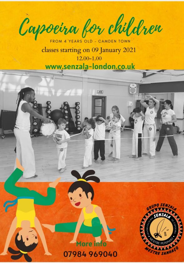 Children’s capoeira classes in London