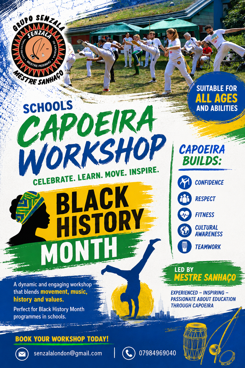 Black History Month - Capoeira Workshops